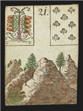 Mountain Lenormand card