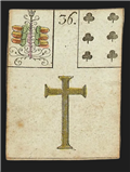 Cross Lenormand card